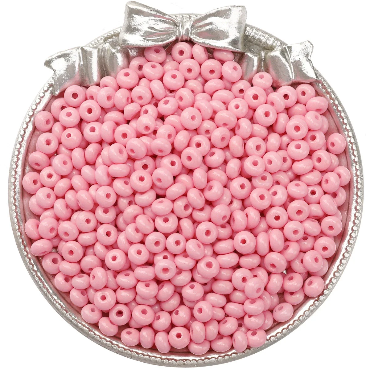 Wholesale Glass Glaze Beads For Diy Handmade Bracelet Necklace Jewelry Simple Style Abacus Beads - Image 12