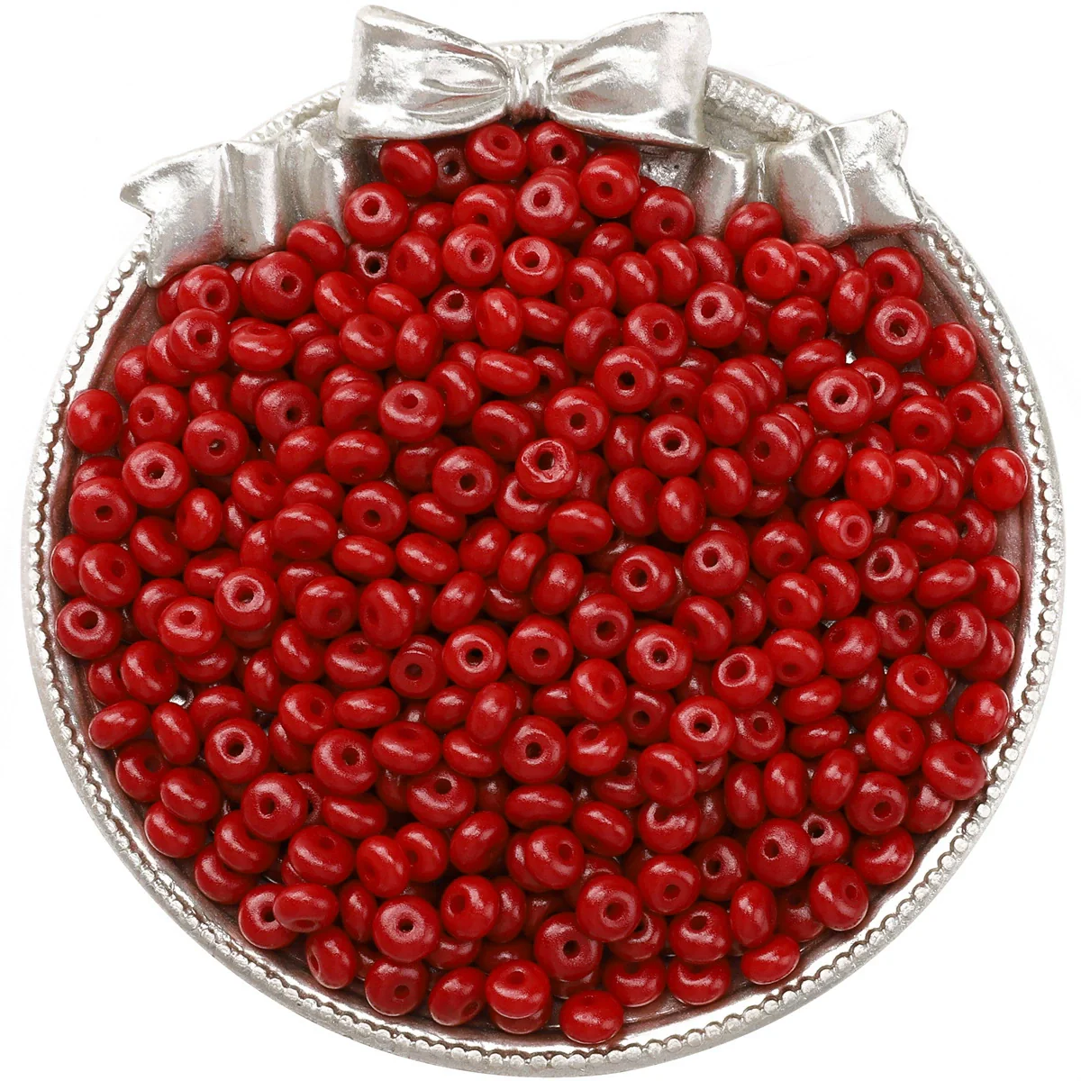 Wholesale Glass Glaze Beads For Diy Handmade Bracelet Necklace Jewelry Simple Style Abacus Beads - Image 14