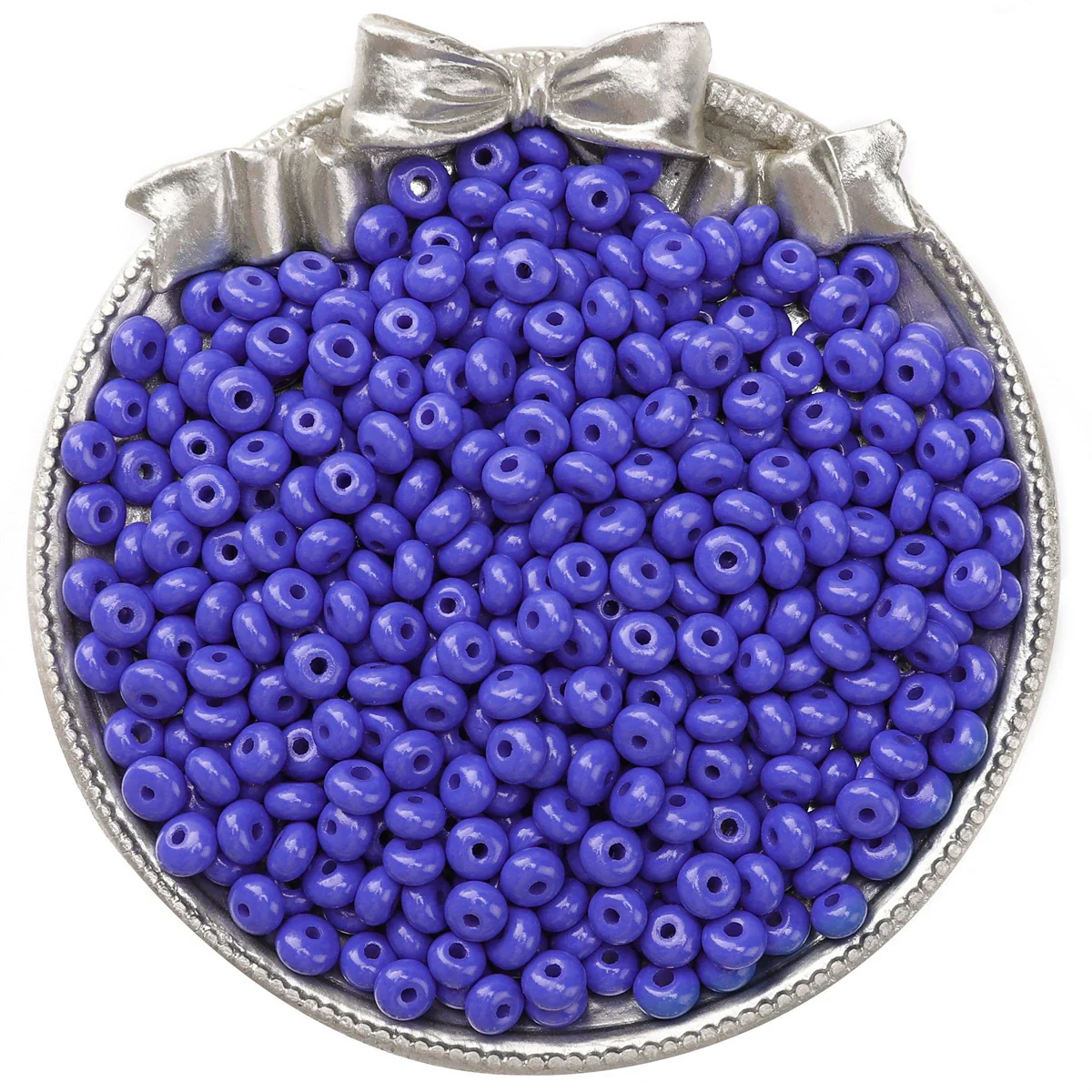 Wholesale Glass Glaze Beads For Diy Handmade Bracelet Necklace Jewelry Simple Style Abacus Beads - Image 17