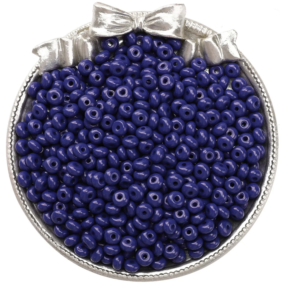 Wholesale Glass Glaze Beads For Diy Handmade Bracelet Necklace Jewelry Simple Style Abacus Beads - Image 18