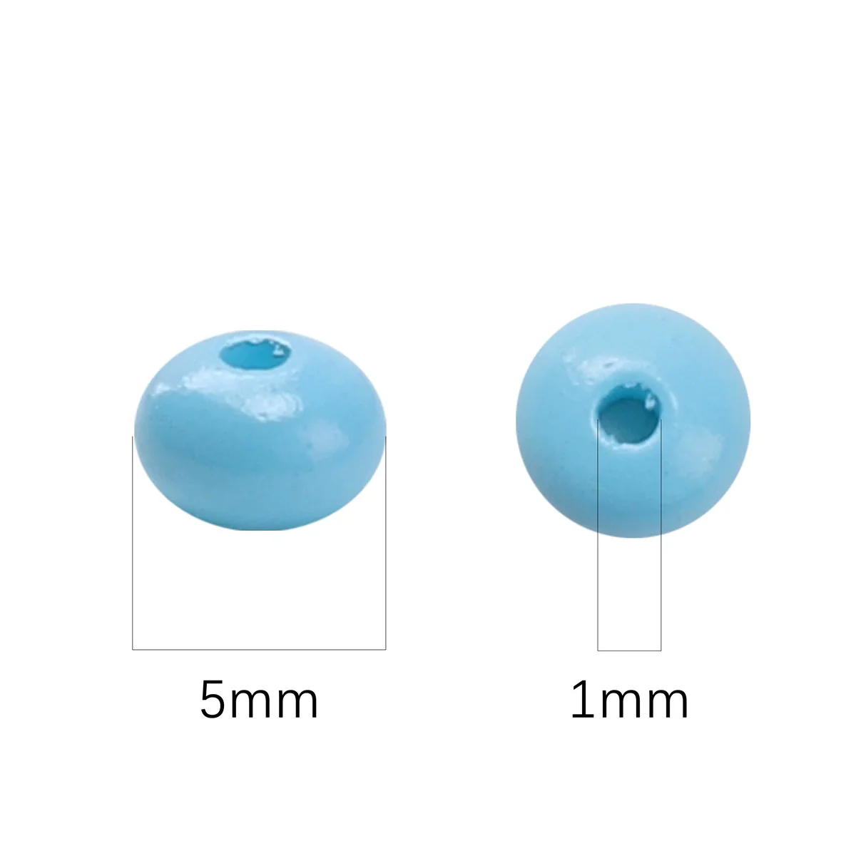 Wholesale Glass Glaze Beads For Diy Handmade Bracelet Necklace Jewelry Simple Style Abacus Beads - Image 2