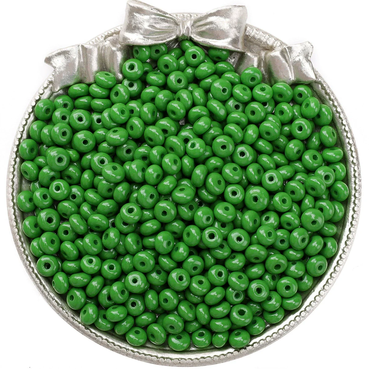 Wholesale Glass Glaze Beads For Diy Handmade Bracelet Necklace Jewelry Simple Style Abacus Beads - Image 21
