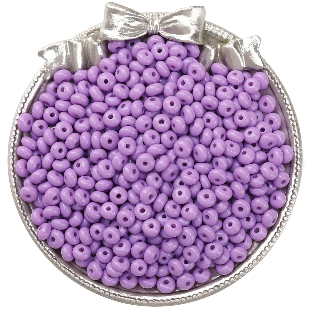 Wholesale Glass Glaze Beads For Diy Handmade Bracelet Necklace Jewelry Simple Style Abacus Beads - Image 22