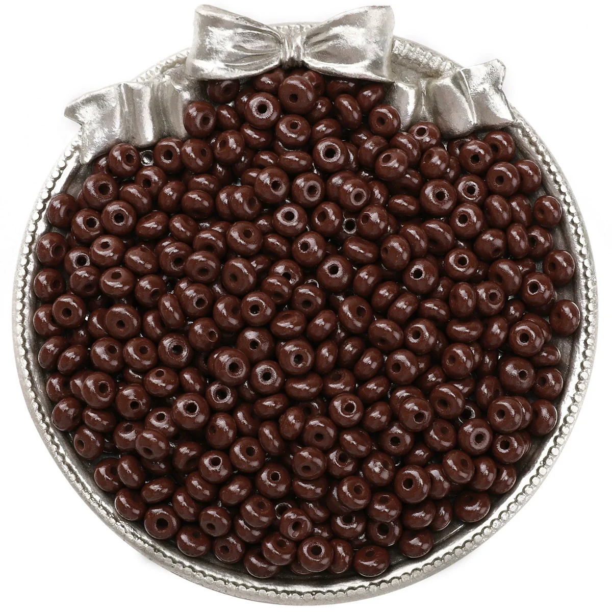 Wholesale Glass Glaze Beads For Diy Handmade Bracelet Necklace Jewelry Simple Style Abacus Beads - Image 24