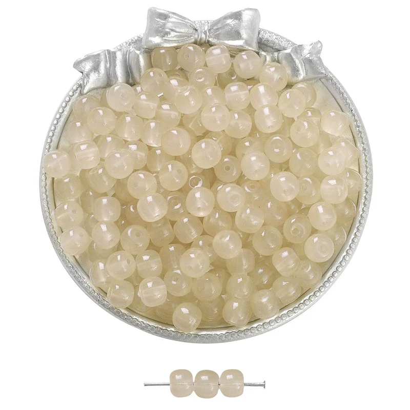 Wholesale Glass Glaze Handmade Geometric Apple Beads Bracelet Necklace Accessories - Image 11