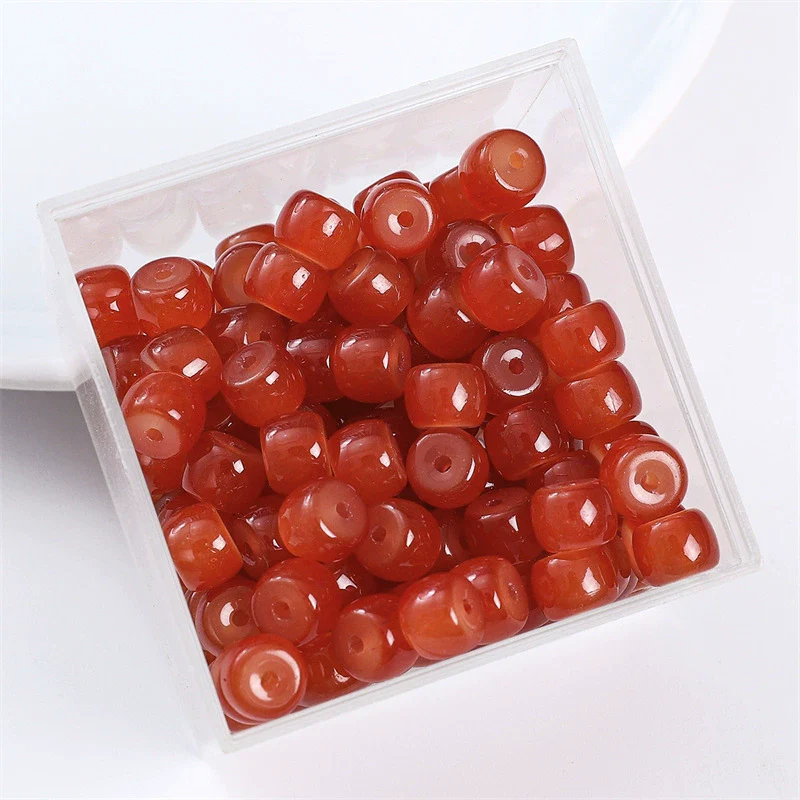 Wholesale Glass Glaze Handmade Geometric Apple Beads Bracelet Necklace Accessories - Image 31