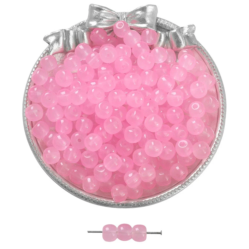 Wholesale Glass Glaze Handmade Geometric Apple Beads Bracelet Necklace Accessories - Image 5