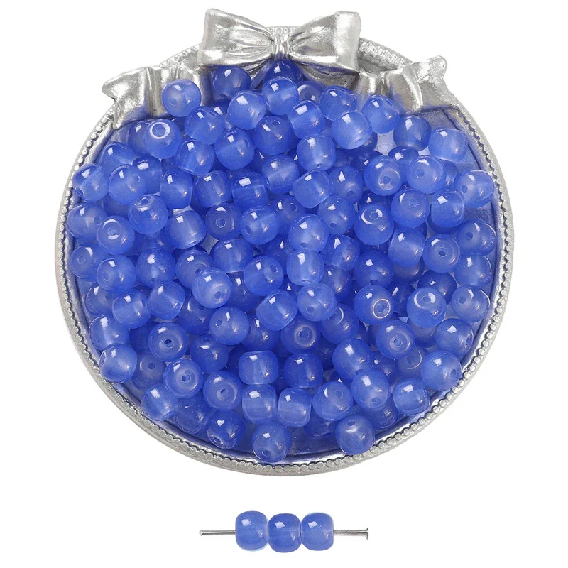 Wholesale Glass Glaze Handmade Geometric Apple Beads Bracelet Necklace Accessories - Image 7