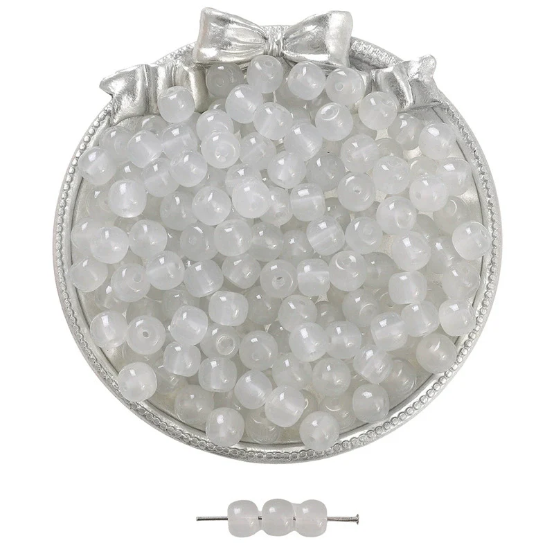 Wholesale Glass Glaze Handmade Geometric Apple Beads Bracelet Necklace Accessories - Image 9