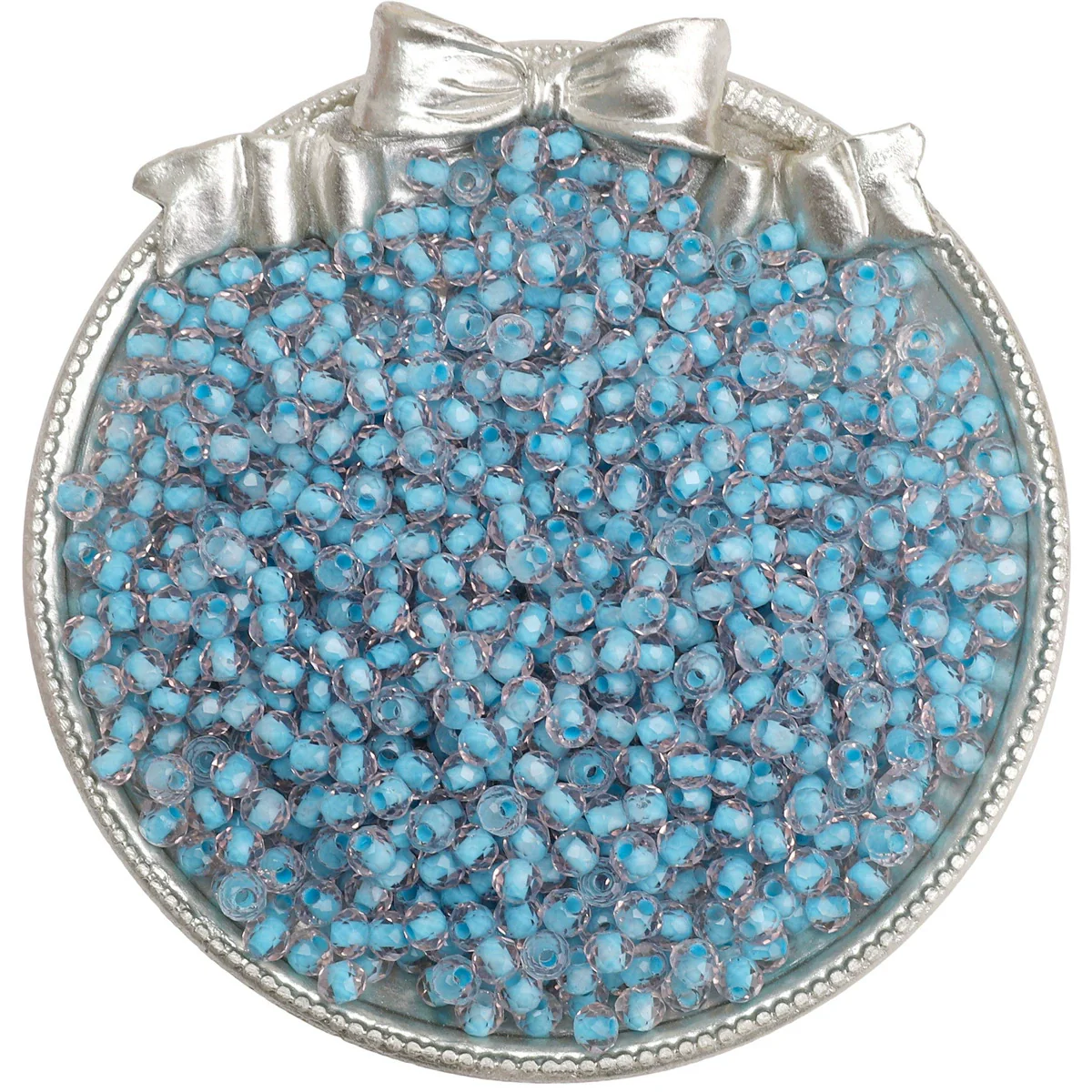 Wholesale Glass Glaze Jewelry Material For Diy Earrings And Bracelet Handmade Double Dye Flat Rice Beads - Image 6