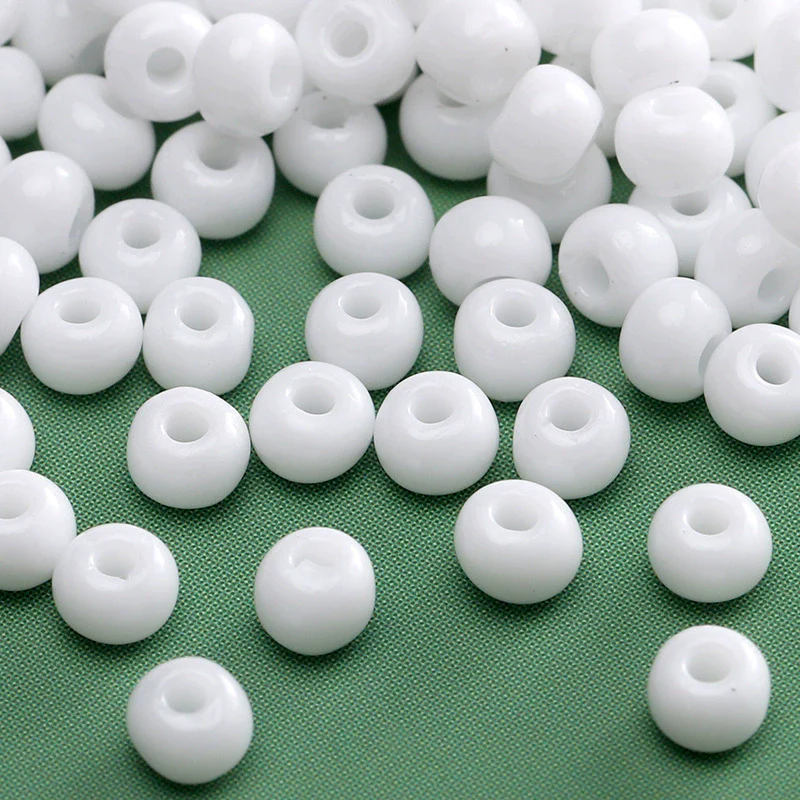 Wholesale Glass Glaze Round Beads For Diy Handmade Bracelet Necklace Accessories - Image 12