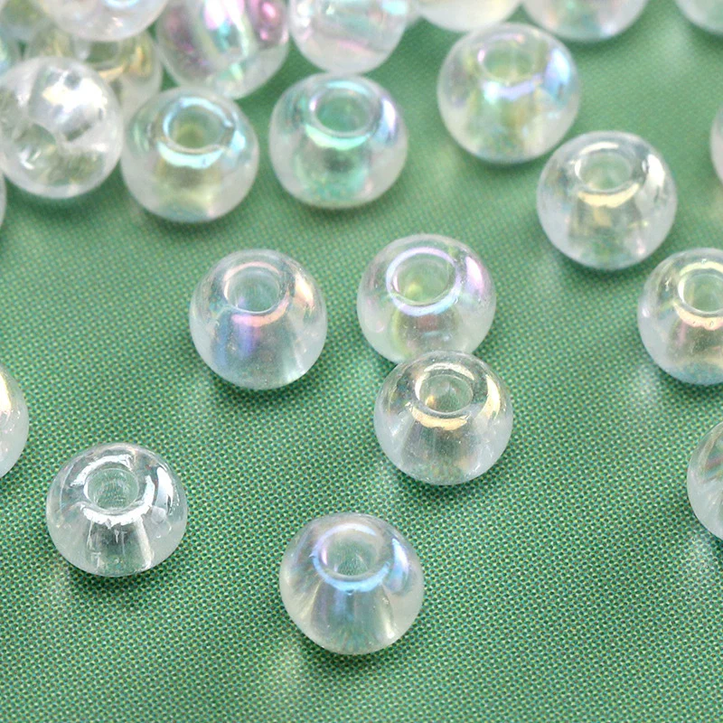 Wholesale Glass Glaze Round Beads For Diy Handmade Bracelet Necklace Accessories - Image 21