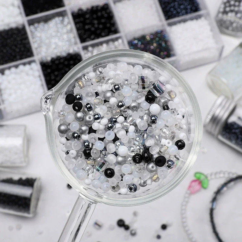 Wholesale Glass Glaze Round Beads For Diy Handmade Bracelet Necklace Accessories - Image 3