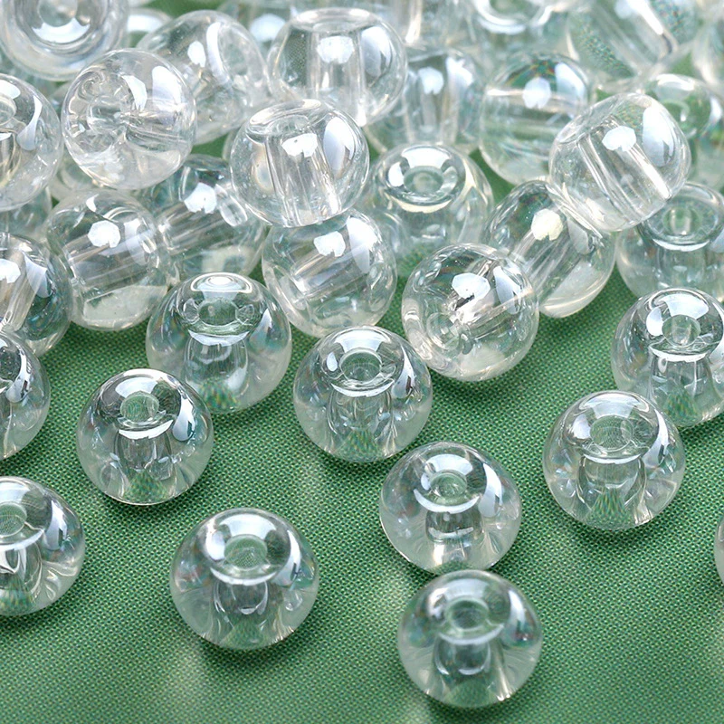 Wholesale Glass Glaze Round Beads For Diy Handmade Bracelet Necklace Accessories - Image 39