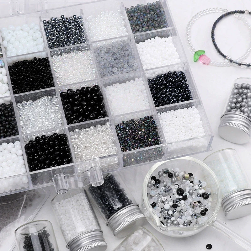 Wholesale Glass Glaze Round Beads For Diy Handmade Bracelet Necklace Accessories - Image 4