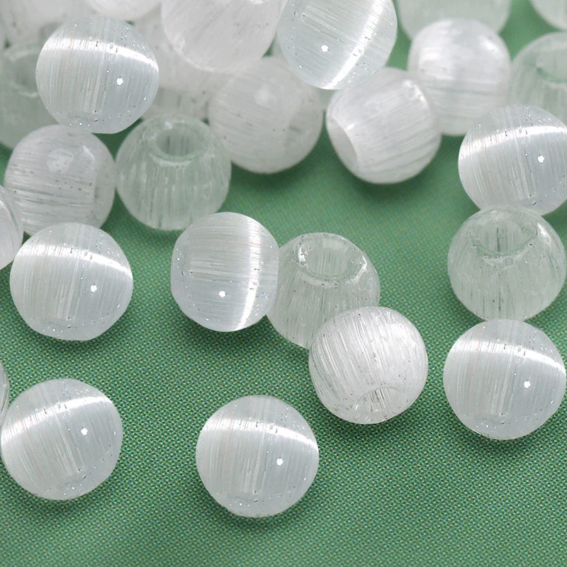 Wholesale Glass Glaze Round Beads For Diy Handmade Bracelet Necklace Accessories - Image 44