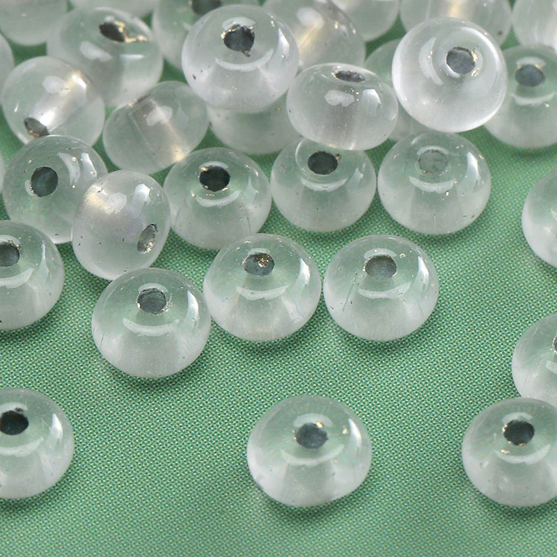 Wholesale Glass Glaze Round Beads For Diy Handmade Bracelet Necklace Accessories - Image 45