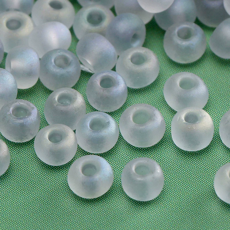 Wholesale Glass Glaze Round Beads For Diy Handmade Bracelet Necklace Accessories - Image 8