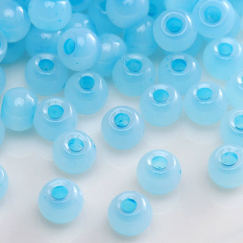 Wholesale Glass Glaze Round Beads For Diy Handmade Bracelet Necklace Accessories - Image 11