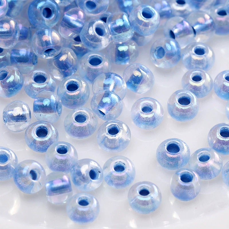 Wholesale Glass Glaze Round Beads For Diy Handmade Bracelet Necklace Accessories - Image 15
