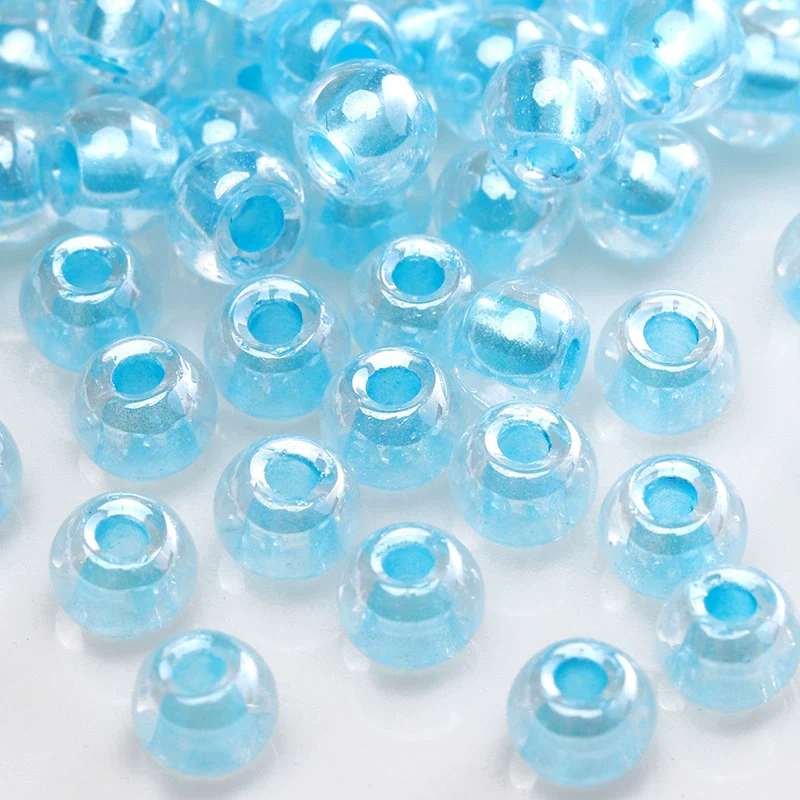 Wholesale Glass Glaze Round Beads For Diy Handmade Bracelet Necklace Accessories - Image 24