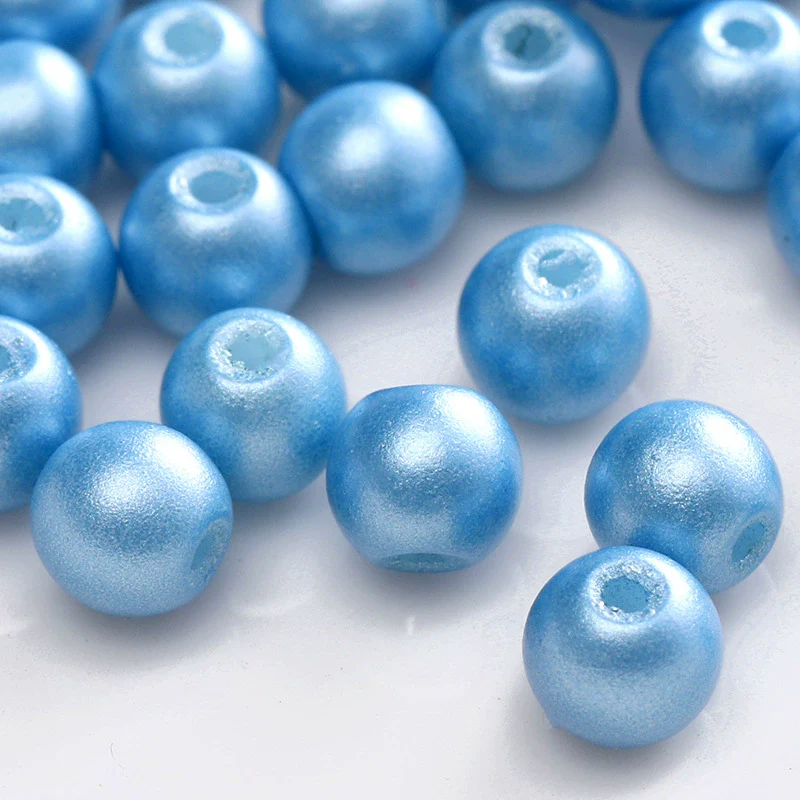 Wholesale Glass Glaze Round Beads For Diy Handmade Bracelet Necklace Accessories - Image 26