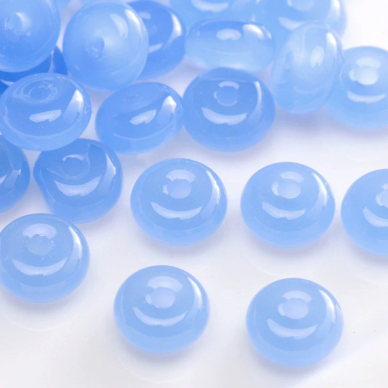 Wholesale Glass Glaze Round Beads For Diy Handmade Bracelet Necklace Accessories - Image 35