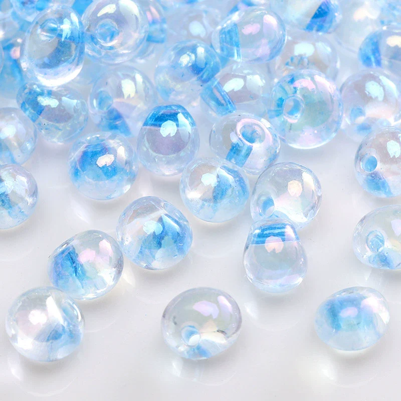 Wholesale Glass Glaze Round Beads For Diy Handmade Bracelet Necklace Accessories - Image 39