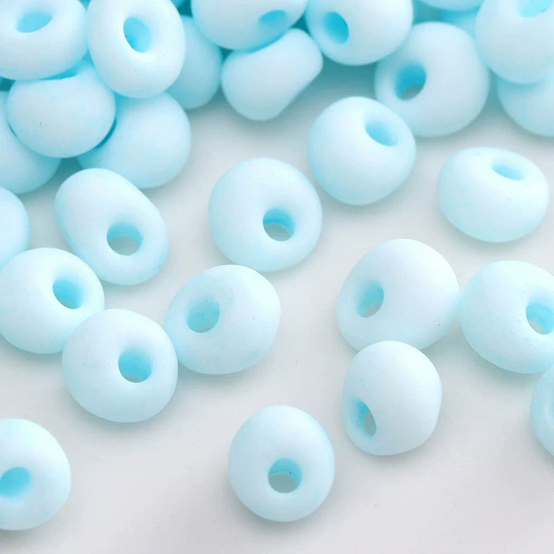 Wholesale Glass Glaze Round Beads For Diy Handmade Bracelet Necklace Accessories - Image 41