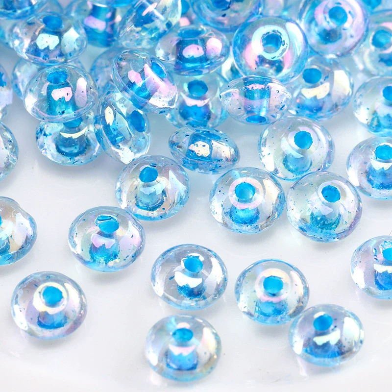 Wholesale Glass Glaze Round Beads For Diy Handmade Bracelet Necklace Accessories - Image 44