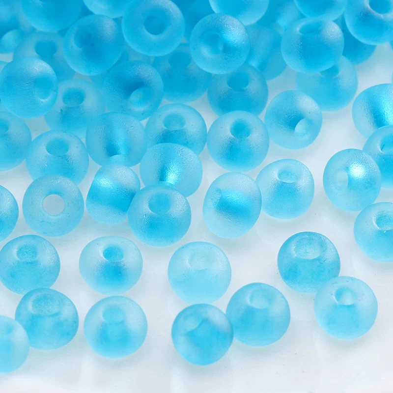 Wholesale Glass Glaze Round Beads For Diy Handmade Bracelet Necklace Accessories - Image 7