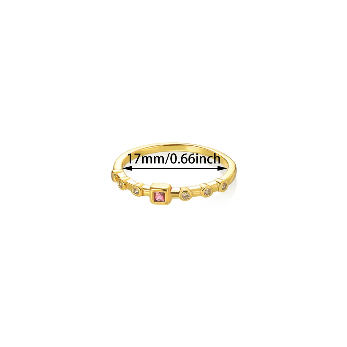 Wholesale Gold Electroplated Stainless Steel Women's Ring - Image 7