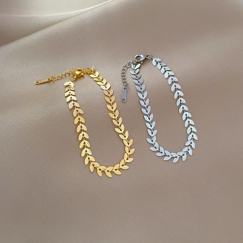 Wholesale Gold Inlaid Constellation Titanium Steel Bracelet For Women And Unisex - Image 2