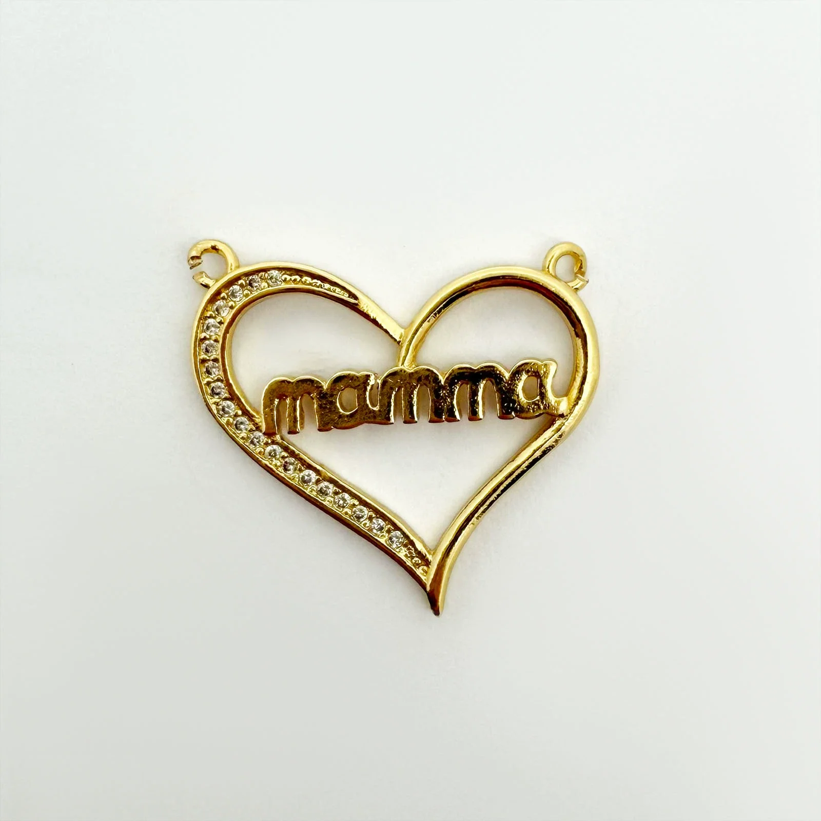Wholesale Gold Plated Copper Heart Pendant Jewelry Accessories For Women - Image 20