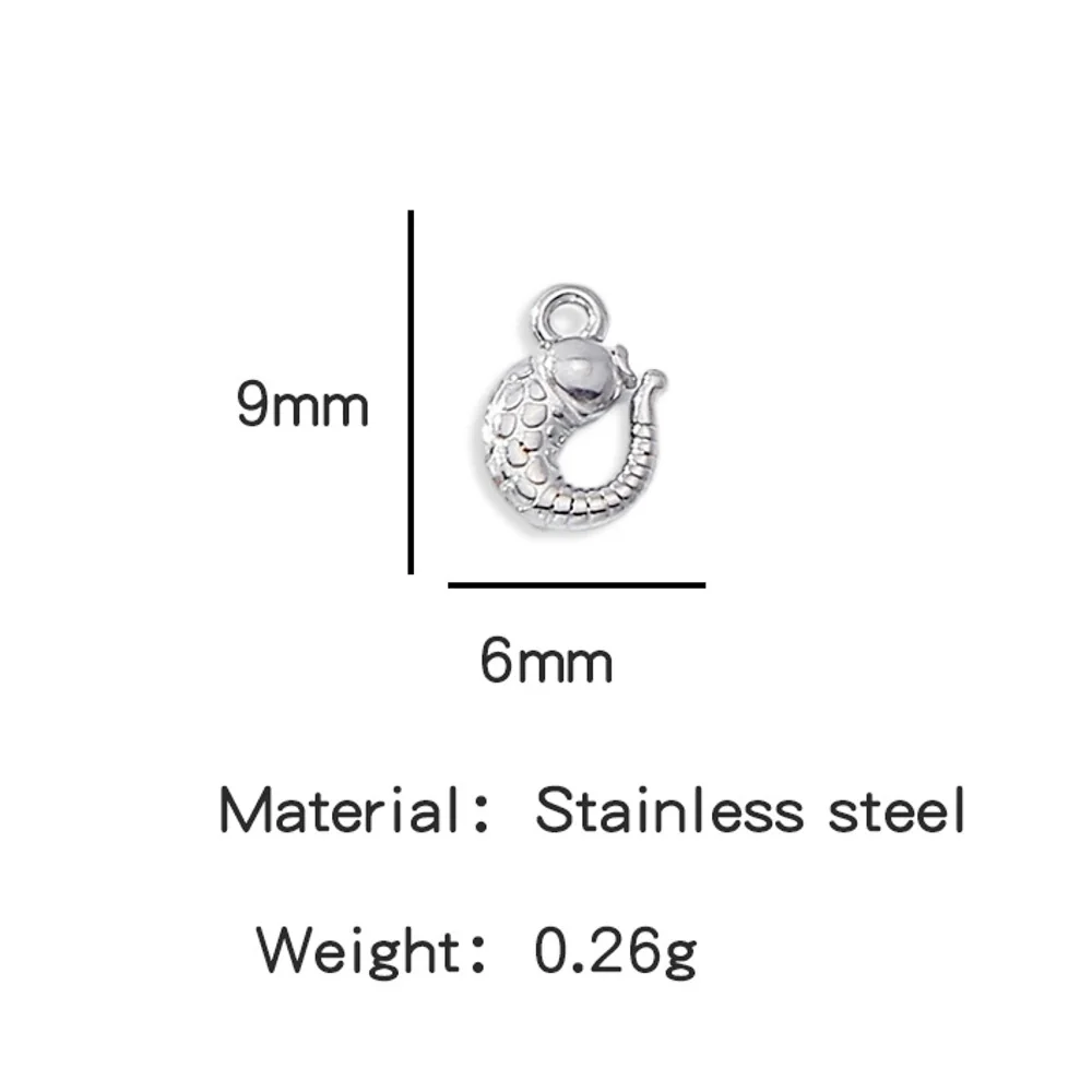 Wholesale Golden Stainless Steel Hook Buckles Geometric Handmade Diy Jewelry Connecting Buckles For Bracelets Necklaces With Electroplating - Image 18