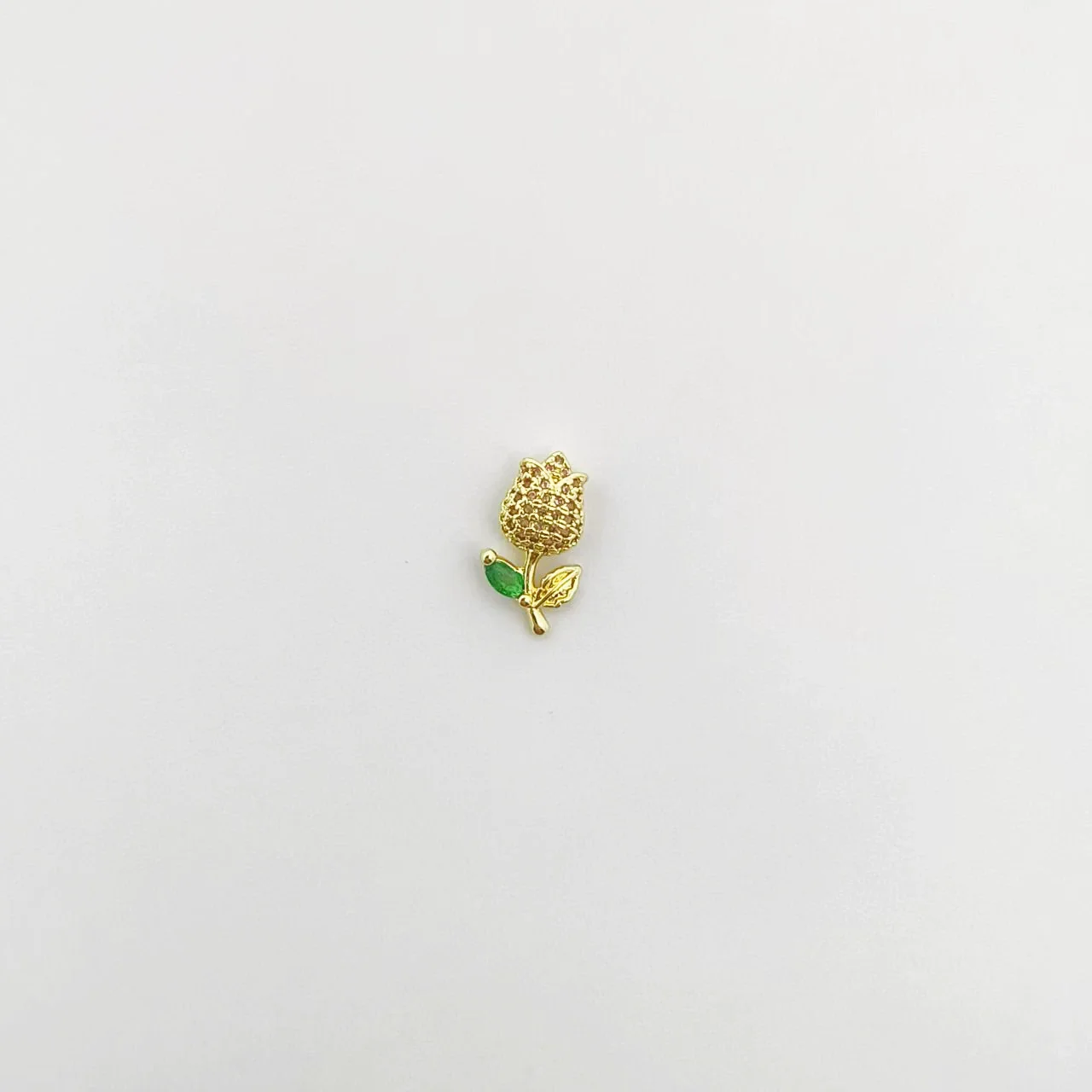 Wholesale Goldplated Copper Cactus Flower And Nut Cross Pendant Necklace Bracelet Diy Jewelry Accessories - Image 5