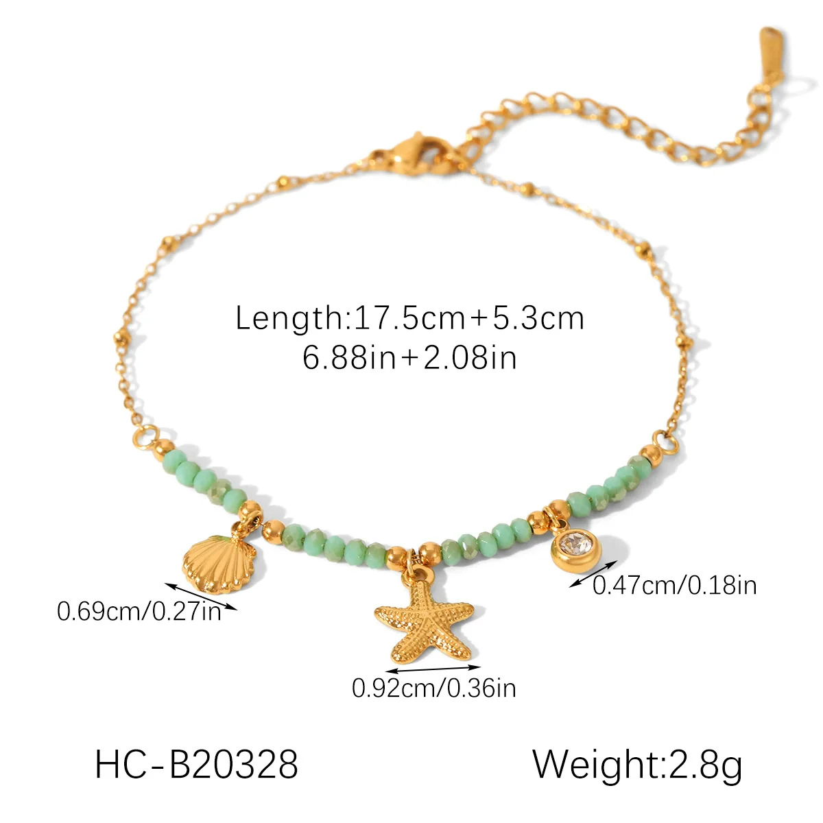 Wholesale Hand Jewelry Stainless Steel Electroplated Bracelet For Women With Heart Star Geometric Animal Zodiac Patterns - Image 11