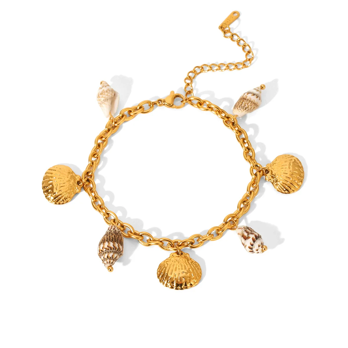 Wholesale Hand Jewelry Stainless Steel Electroplated Bracelet For Women With Heart Star Geometric Animal Zodiac Patterns - Image 5