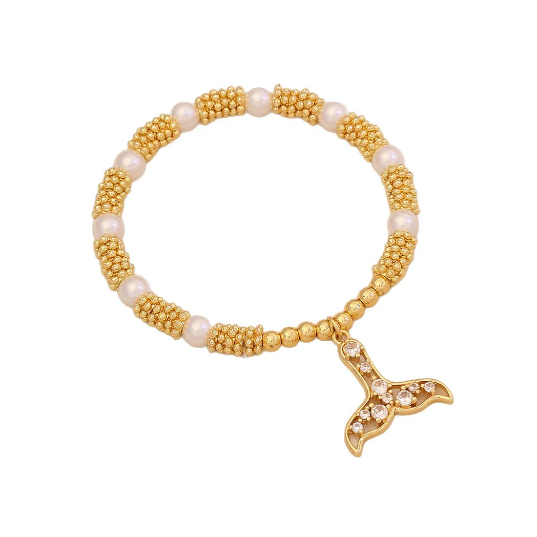 Wholesale Handmade Animal Pattern Metal Bracelet For Women With Marine Turtle And Fish Tail Design - Image 4