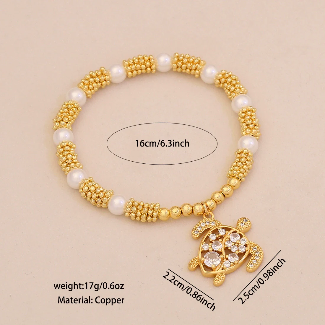 Wholesale Handmade Animal Pattern Metal Bracelet For Women With Marine Turtle And Fish Tail Design - Image 5