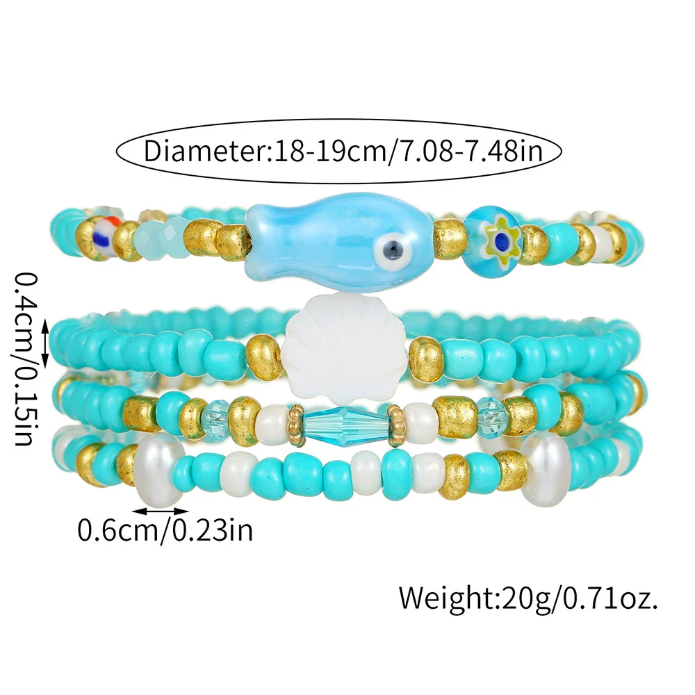 Wholesale Handmade Ceramic Rice Bead Bracelet With Animal And Zodiac Pattern Unisex Style - Image 2