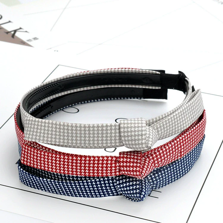 Wholesale Handmade Cloth Knotted Bow Headband For Women Hair Accessories - Image 3
