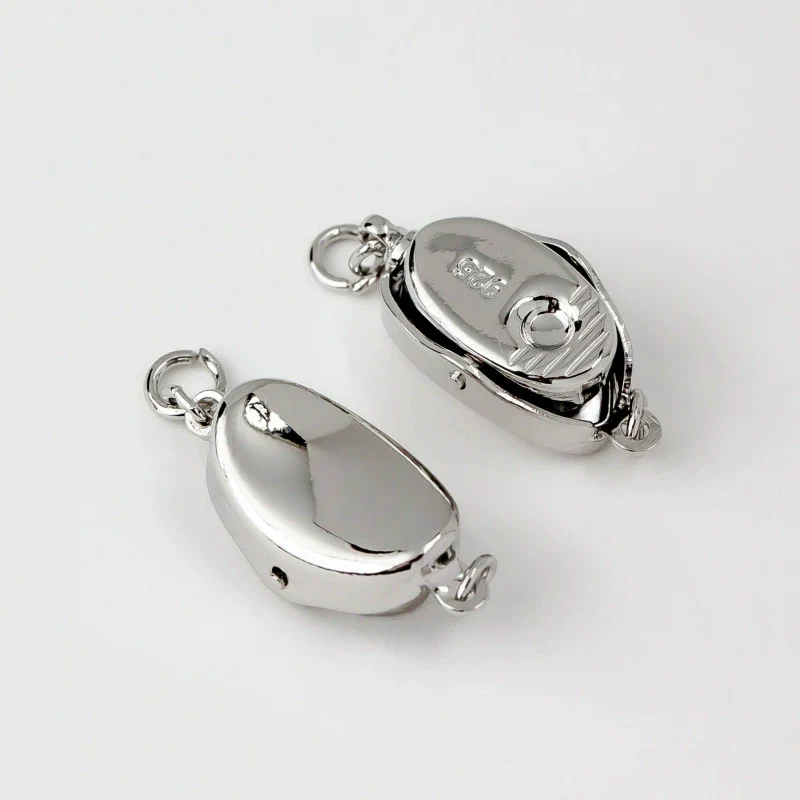 Wholesale Handmade Copper Accessories Electroplated 18K Gold Buckle For Pearl Bracelet And Necklace Connection - Image 8