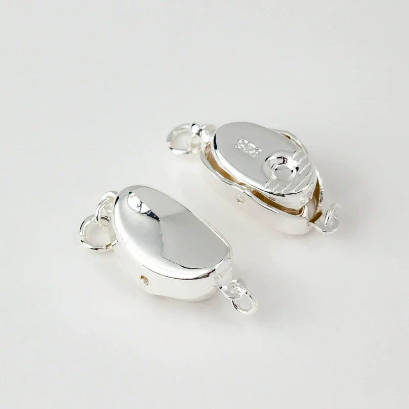 Wholesale Handmade Copper Accessories Electroplated 18K Gold Buckle For Pearl Bracelet And Necklace Connection - Image 9