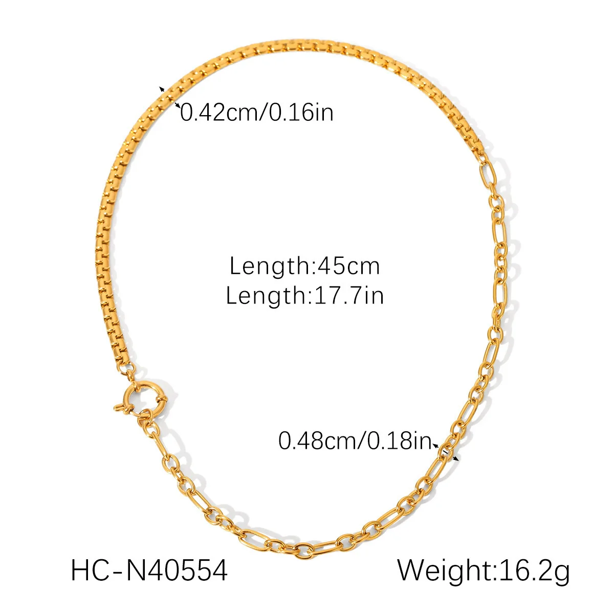 Wholesale Handmade Electroplated Geometric Stainless Steel Cross Buckle Necklace And Bracelet For Women Highend Jewelry - Image 9