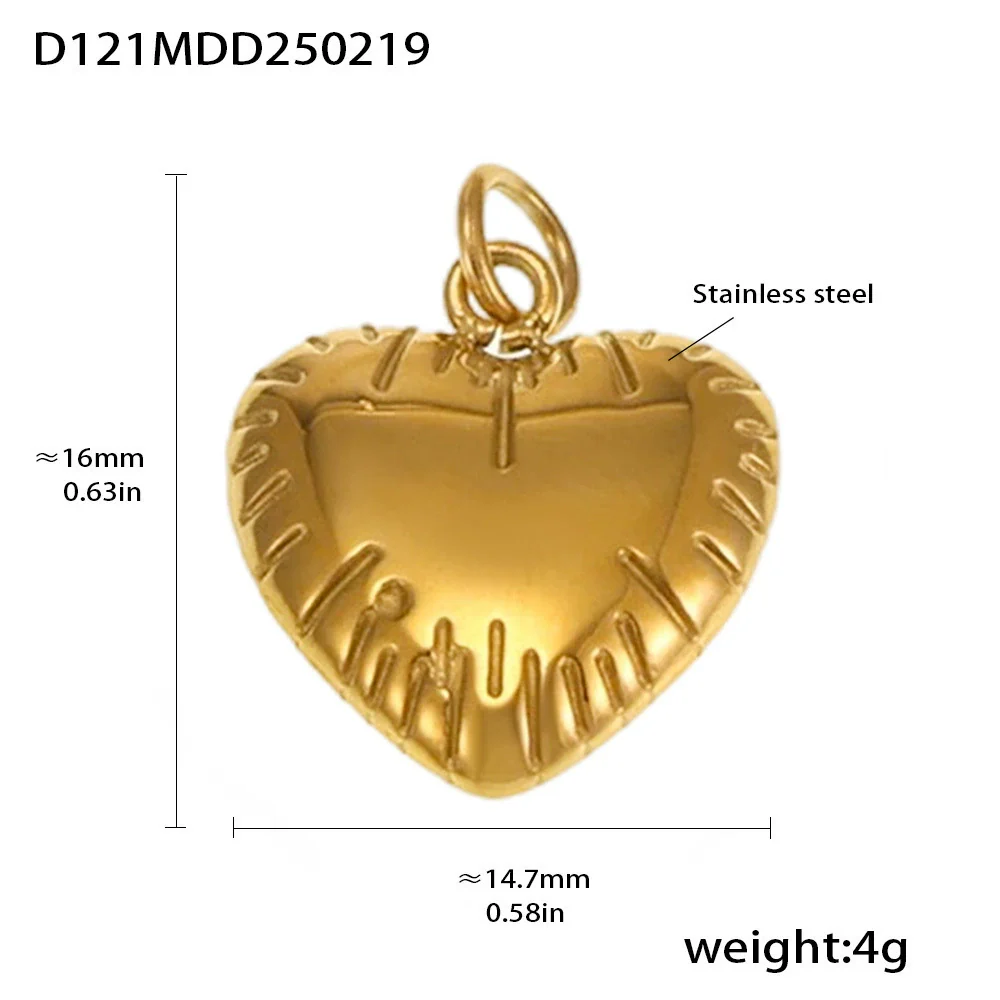 Wholesale Handmade Geometric Fivepointed Star And Ferris Wheel Pendant Necklace For Women Titanium Steel 18K Gold Plated - Image 21
