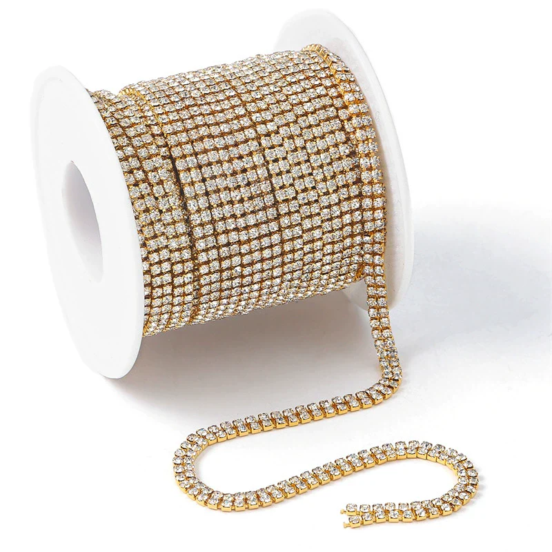 Wholesale Handmade Natural Style Rhinestone Claw Pearl Gold And Silver Bottom Claw Diamond Beaded Necklace Jewelry Accessories - Image 10
