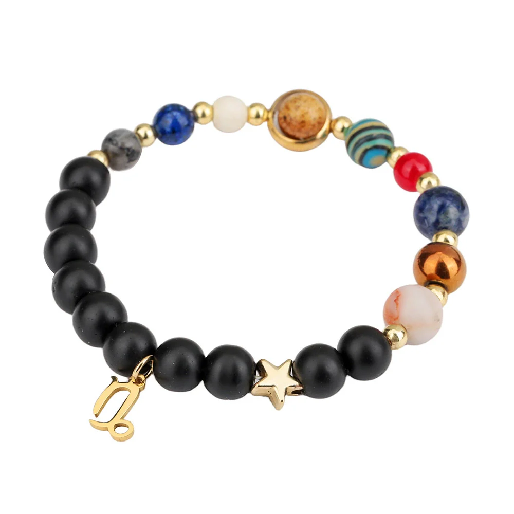 Wholesale Handmade Unisex Beaded Bracelet With Stainless Steel Stone Alloy And Geometric Pendant - Image 10