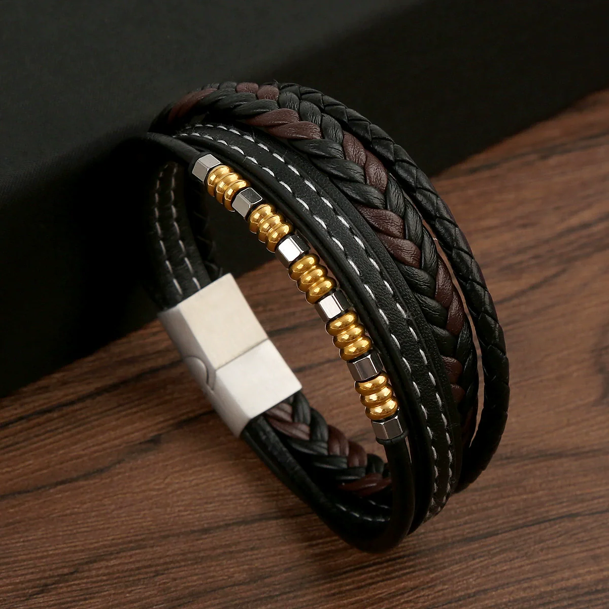 Wholesale Handwoven Stainless Steel Bracelets For Men And Women Original Design - Image 4