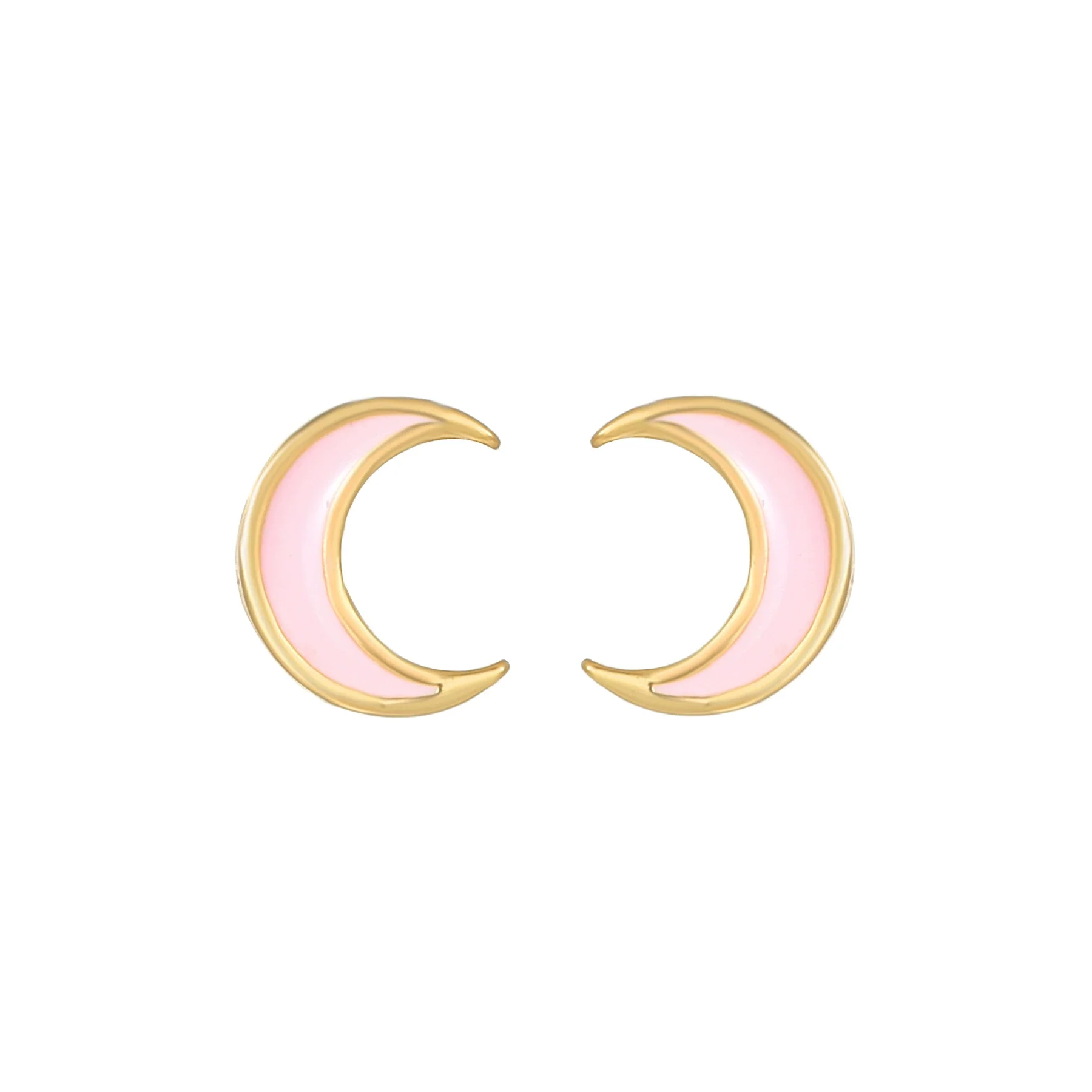 Wholesale Heartshaped Pink Zircon Earrings Brass 925 Silver Needle Electroplated Cute Jewelry - Image 19